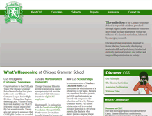 Tablet Screenshot of chicagogrammar.org